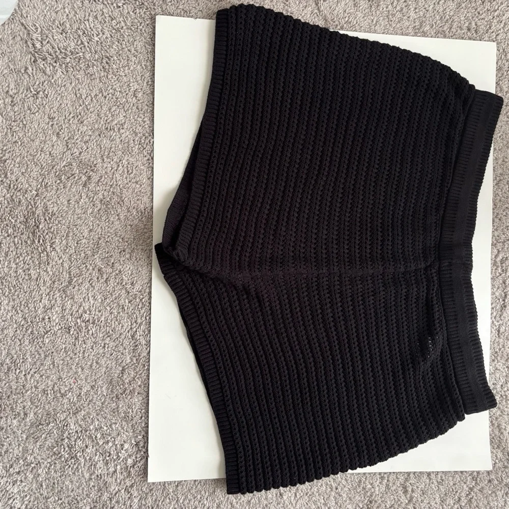 Old Navy Women’s Black Crochet Shorts‎ Size 3X
